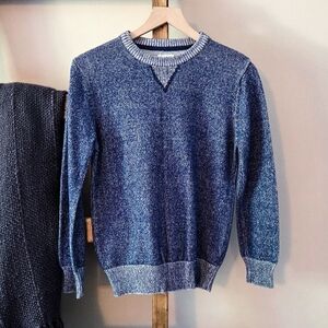 Cat & Jack Blue Heather Knit Sweater (Size L)